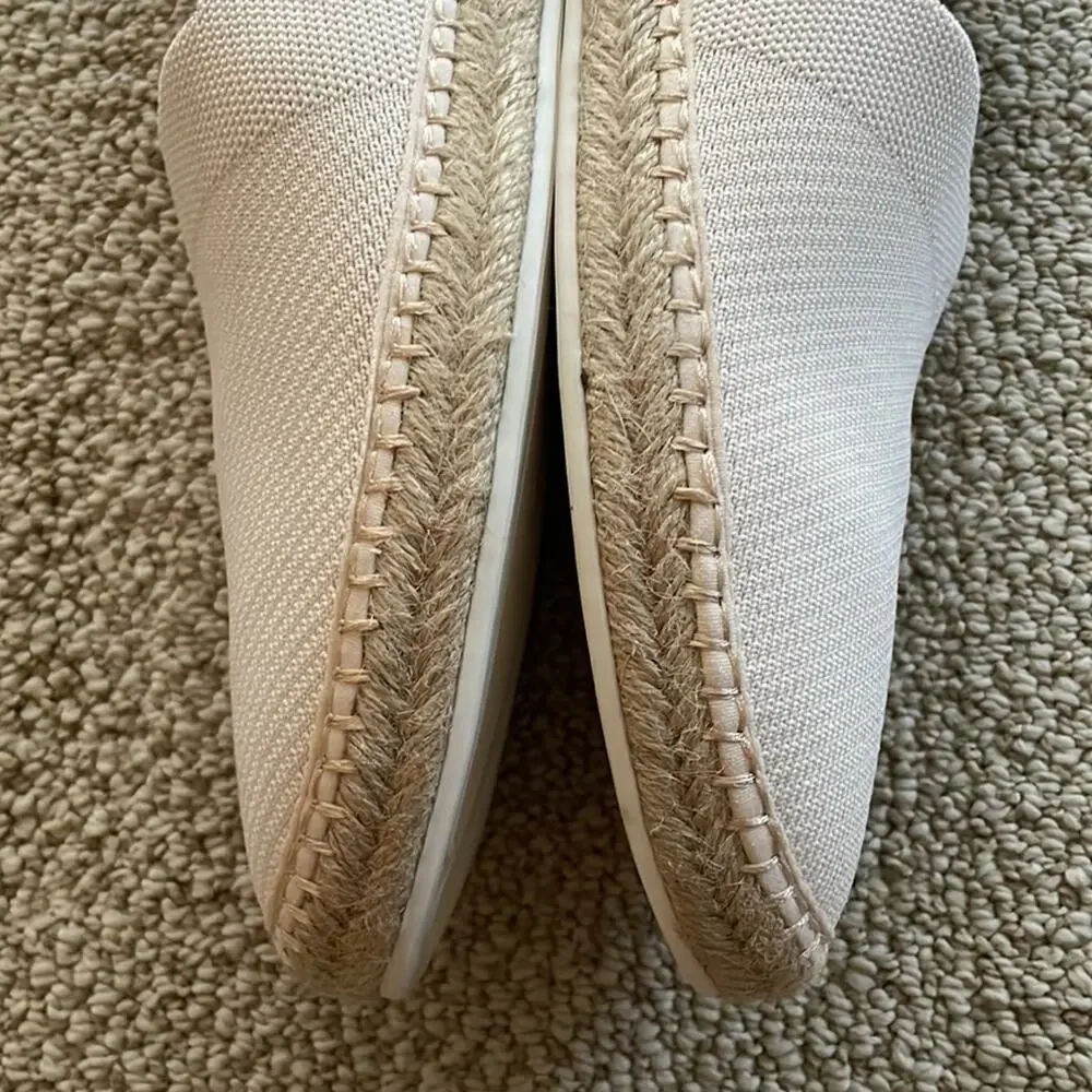 Gentle Souls Kenneth Cole Lizzy Espadrille Loafer Flat Women’s Size 7.5 Cream